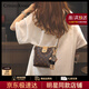 CRTNZO KROEZ官網(wǎng)包包女包2025年新款斜挎包女士水桶包生日七夕情人節(jié)禮物實用 咖啡色-送女友老婆實用高級感