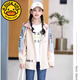 G.DUCKKIDS初中生春秋外套2023女大童秋裝風(fēng)衣學(xué)生外穿上衣少女衣服高中生潮 米色A款 170 M碼 95-110斤12-14歲
