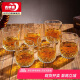 青蘋果玻璃杯水杯茶杯飲料杯洋酒杯烈酒杯威士忌酒杯220ml*6只彩盒裝