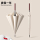 川布日本長(zhǎng)柄雨傘女大號(hào)加固加厚結(jié)實(shí)抗風(fēng)暴雨專用男士自動(dòng)傘直桿定制 梧桐米【質(zhì)保一年】