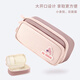 Hello Kitty庫洛米筆袋女生小學(xué)生女孩文具袋一二三年級大容量橫版玉桂狗初中多功能鉛筆文具盒 美樂(lè )蒂粉