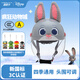 迪士尼（Disney）兔子警官電動(dòng)車(chē)頭盔夏3C認(rèn)證四季帶防曬摩托車(chē)電瓶車(chē)安全帽禮物