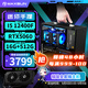 銘瑄i5 14400F/RTX5070/5060TI/3050/B580/13400F/12400F迷你ITX臺式組裝電腦主機游戲直播設計DIY整機 配置七丨12400F丨RTX5060