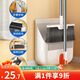 LYNN掃把簸箕套裝 家用防風(fēng)梳齒型掃地掃帚 可折疊直立收納旋轉(zhuǎn)掃帚笤