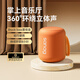 SANAG塞那X6SII 藍(lán)牙音箱小音響 HIFI音質(zhì) 家用臺(tái)式電腦車載迷你便攜式收款TF卡戶外揚(yáng)聲器送禮佳品 橙