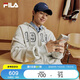 FILA 斐樂(lè)官方【加絨】情侶衛(wèi)衣外套2025運(yùn)動(dòng)美式寬松連帽開(kāi)衫上衣