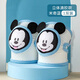 迪士尼（Disney） 嬰兒護(hù)膝 夏季 薄款 學(xué)步寶寶爬行護(hù)膝套玩耍防摔兒童護(hù)膝 兩用可調(diào)節(jié)米奇護(hù)膝1雙