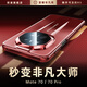 權速適用華為mate70pro+手機殼新款皮紋電鍍mate70pro優(yōu)享版高級60pro防摔秒變非凡大師超薄散熱80Pro 升級亮面款【瑞紅】非凡大師+超薄質(zhì)感+超跑品質(zhì) 華為Mate 70 Pro