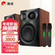 惠威（HiVi）ET800 有源KTV音箱 家庭影院電視K歌 卡拉ok音箱 配麥克風(fēng)