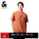 杰克·瓊斯簡約寬松短袖T恤男裝224101075 阿拉貢E15 195/112A/XXXL 