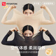FitonTon保暖內(nèi)衣女玻尿酸蕾絲肌底衣高彈無痕打底秋衣秋褲套裝 L