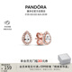 潘多拉（PANDORA）閃亮淚滴耳釘水滴型獨(dú)特小眾精致七夕情人節(jié)禮物送女友