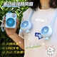 歐利文掛脖風(fēng)扇制冷脖子空調(diào)靜音小型充電壁掛式學(xué)生兒童usb折疊小電風(fēng)扇便攜隨身攜帶戶外旅游降溫風(fēng)寶