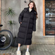 曲恩娜東北羽絨服哈爾濱防寒服零下40度抗寒極寒2025新款冬季長(cháng)款加厚 黑色 男女同款，90%絨子 XS 適合 90斤以下【充絨量315克】