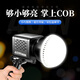 虞光40W攝影燈便攜式掌上COB補光燈戶(hù)外夜景拍攝人像手持打光燈mini深口柔光箱格柵直播拍照視頻常亮燈 【推薦|官方標配】40W掌上COB燈