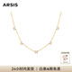 Arsis銀飾幸運(yùn)符號(hào)星悅蝴蝶鎖骨鏈原創(chuàng)設(shè)計(jì)時(shí)尚百搭氣質(zhì)項(xiàng)鏈送女友禮物