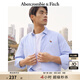ABERCROMBIE & FITCH【爆款府綢】男裝25春夏美式經(jīng)典小麋鹿通勤長(zhǎng)袖襯衫KI125-5255 淺藍(lán)色 L (180/108A)