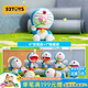 52TOYS 哆啦A夢 閑暇時光系列盲盒 潮玩手辦動漫周邊公仔玩具禮物擺件 端盒(內(nèi)含6只盲盒|不重復(fù))