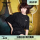 BOY LONDON【滿天星】春夏男女同款短袖漸變燙鉆印花時尚T恤N01107 黑色 M
