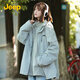 JEEP吉普夾克多巴胺防風(fēng)三合一男女同款2025春秋新款防風(fēng)沖鋒外套上衣 抹茶綠-兩件套 M 【建議110-125斤】