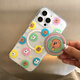 PopSockets【夏日友達號】泡泡騷x1107吐舌小狗聯(lián)名手機支架蘋果磁吸囊伸縮防摔粘貼指環(huán)扣MAGSAFE磁吸圓啪嗒 青檸爆珠小狗+清爽西瓜啪嗒盤