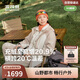 波司登25年鵝絨沖鋒衣羽絨服疊變女士寬松短款戶(hù)外防風(fēng)三合一外套