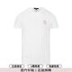 VERSACE JEANS COUTURE范思哲奢侈品男裝 時(shí)尚棉質(zhì)圓領(lǐng)短袖T恤男休閑簡(jiǎn)約上衣禮物 12042 白色 L