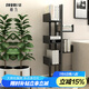 帥力書架 樹形多層儲(chǔ)物置物花盆架陽(yáng)臺(tái)花架子六層黑色SL17103Z
