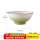 多樣屋餐具中式陶瓷器組合家用創(chuàng  )意吃飯碗盤(pán)子碟子2024新款 6寸面碗【2只裝 綠色】
