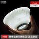 景德鎮(zhèn)（jdz）陶瓷高白瓷碗具套裝家用飯碗4.5英寸瓷碗套裝6碗中式貼花清香和韻
