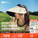 蕉下（beneunder）遮陽(yáng)帽子防曬帽女防紫外線(xiàn)太陽(yáng)帽貝殼空頂帽便攜BM561白