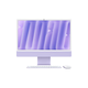 Apple/蘋果AI/iMac24英寸M4(8+8核)16G 512G紫色一體式電腦Z1E70003A