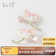 戴維貝拉兒童發(fā)飾女童發(fā)夾女孩國風(fēng)夾子小童寶寶甜美頭飾