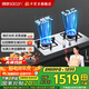 帥康（Sacon）【國家補(bǔ)貼20%】5.2kw不銹鋼燃?xì)庠?8G天然氣專用嵌入臺式灶雙灶臺家用猛火灶煤氣爐灶具 以舊換新 天然氣款