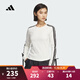 阿迪達斯 （adidas） （adidas）【滔搏運動(dòng)】女子3 STRIPE  LONG-SLEEVE TOP 運動(dòng)長(cháng) KG3861 L