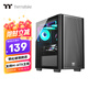 Thermaltake（Tt）啟航者F4 黑色 Mini小機(jī)箱水冷電腦主機(jī)（支持MATX主板/鋼化玻璃側(cè)透/鐵網(wǎng)面板/支持背線）