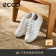 愛步（ECCO）德訓(xùn)鞋男 休閑鞋男士板鞋舒適小白鞋復(fù)古牛皮男鞋 柔酷零點(diǎn)537764 白色53776401007 41