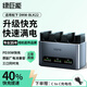 綠巨能（llano）適用松下S5M2相機(jī)DMW-BLK22電池充電器LUMIX S5/S5M2X/S5K/GH6/GH5M2/G9M2數(shù)顯輕鋁三口快充底座