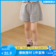 LUSON小O寶女童裝寶寶短褲女衛(wèi)褲2025夏季新款寬松女童休閑百搭褲子