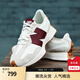 NEW BALANCE NB327官方休閑鞋女鞋夏季復(fù)古增高鞋潮流百搭低幫輕便軟底運(yùn)動(dòng)鞋 灰色/米白/酒紅 WS327KA 39 (腳長(zhǎng)25cm)