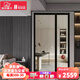 塞納春天 推拉門 廚房衛(wèi)生間門陽臺(tái) 定制移門廚衛(wèi)門合金子母門定制 玻璃門 TLC212 單包