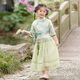 DOMIAMIAKIDS漢服男童夏裝女童國(guó)風(fēng)唐裝表演服兒童新中式套裝高端國(guó)學(xué)禮服 江山如畫(huà)女童 130