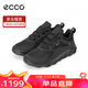 ECCO愛步 運動鞋 輕便減震跑步鞋防水戶外男士休閑鞋驅動820194 42