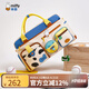 米菲（MIFFY）短途旅行包女士健身出差單肩手提包可愛(ài)風(fēng)帶鞋倉(cāng)干濕分離斜挎包 藍(lán)色配奶牛