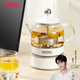 膳魔師（THERMOS） 養生壺多功能煮茶壺燒水壺家用辦公電熱水壺迷你養生壺煮茶器EHA-1602E 0.55L