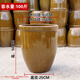 老式水缸家用儲(chǔ)水土陶花蓮?fù)ピ呼~缸造景腌菜缸發(fā)酵缸荷花缸醋醬缸 瘦高款 100斤