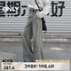 ONLY春夏時(shí)尚寬松高腰闊腿褲長褲牛仔褲女|124432065 J08 淺牛仔灰 L (170) 72A