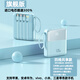小米適用2025新款120W快充小巧充電寶20000毫安超大容量自帶線(xiàn)薄 天藍色120W快充自帶多種快 20000mAh