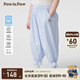 PawinPaw【防蚊】卡通小熊童裝2025年春夏新款女寶寶寬松休閑純棉防蚊褲 Blue藍色/50 110 cm