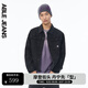 ABLE JEANS 【工程師夾克】25春季新款男士深隕石灰牛仔夾克外套男820082 深隕石灰 2XL (185/104A)